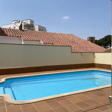 וילה Casa Familiar Con Piscina Privada En Torroella De Montgri, Cerca De La Playa - Hisp-7-44 *